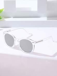 1 件女士复古奢华时尚眼镜，经典猫眼风格眼镜，增强脸型的美学配饰，适合日常佩戴、海滩、驾驶和户外旅行，具有防护功能 - 彩色 - 查看 9