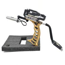 1 Set Basic Hunting And Large Power Slingshot Kit With High Velocity And Elastic Fishing Slingshot Catapult And Basic Kit With Rubber Band Fishing Reel - Yellow - View 6