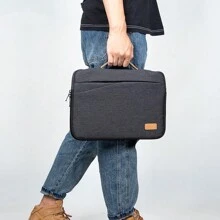 13-15.6 Inch Siêu mỏng Máy tính xách tay Hòm xách tay Pha lê Nhung Lót Túi máy tính xách tay Làm Việc Bao đựng máy tính xách tay Cho nam giới Làm việc , , Lễ tạ ơn Quà tặng Giáng sinh Nam Cặp Máy tính xách tay Cặp Tài liệu Cái túi Văn phòng Quân nhu Qủa tặng Đối với Chồng Bố Qủa tặng Lễ tình nhân Qủa tặng - Màu xám đen - Xem 9