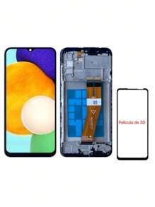Mobile Phone LCD Screens - Tela A03 Com Aro + Pelicula 3D - 查看 1