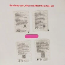 24入組白色法式漸層美甲貼紙,成品可拆卸可穿戴美甲 - 紫色 - 查看 7