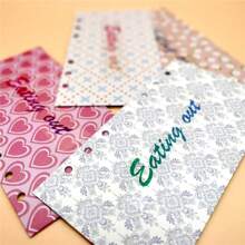 8pcs Budget Binder Cover Labels Stickers, Cash Envelopes Labels For Budgeting Cash Envelopes Wallet, Money Envelopes, Budget Planner Stickers, Weekly Planner Stickers, Budget Labels, Budget Stickers - Hot Pink - View 9