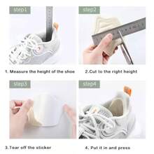1pair /2pairs Men And Women's Sneakers Insoles Patch, Heel Pads For Sport Shoes, Adjustable Size Anti Wear Feet Pad Cushion, Insert Insole Heel Protector Back Sticker- Protect And Comfort Your Heels,Suitable For Outdoor Sports, Fitness, Hiking, Mountain Climbing, Etc. Camping