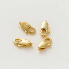 1包10個銅質龍蝦扣,適用於自製手鍊和項鍊 - 保色龍蝦扣 - 查看 23