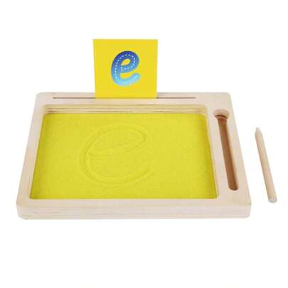 Fun Sand Art & Chinese Character Drawing For Kids, Early Education Alphabet & Handwriting Practice, Kid's Kindergarten Writing Board Tool