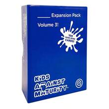 1PC Kids Against Maturity Expansion Pack , Card Game For Kids And Families, Super Fun Hilarious For Family Party Game Night - Blue - View 2