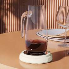 1只電動咖啡攪拌器,磁浮自動攪拌杯,便攜電動攪拌杯,水杯牛奶杯,usb充電（不含杯子） - 粉色 - 查看 6