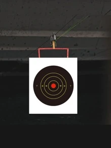 One Piece, Shooting Target Sticker, Fluorescent Shooting Target Sticker, Bow And Arrow Aiming Target Sticker, Fluorescent Version Is Very Clear, Fine Workmanship,  Target Paper - Multicolor - View 3