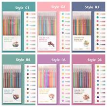 10色多種款式手帳筆、全彩中性筆、彩色套裝標記、多色筆記螢光筆 - Style 05 - 查看 3