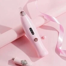 電動黑頭吸盤器美容提拉毛孔清潔儀家用便攜式黑頭去除儀潔面乳 - 粉色 - 查看 2