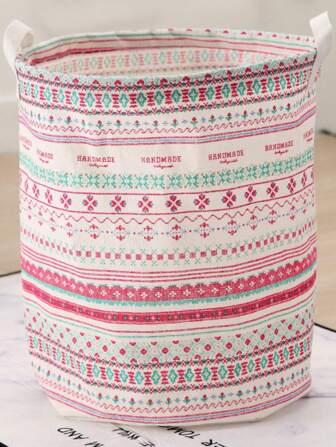 家用多功能布艺洗衣篮/玩具收纳箱，宝宝最爱情人节礼物