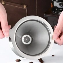 Reusable 304 Stainless Steel Filter Funnel - Silver - View 5