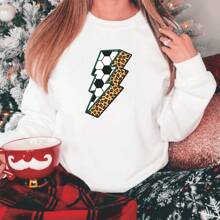 1/2入組足球畫熱壓熱轉印貼紙,用於diy衣服,t恤,口罩,牛仔褲,背包,男士熱轉印膠片 - 多色 - 查看 6