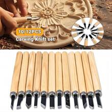Wood Carving Knife Set - Woodworking Tools Including Carving Pen Knife, DIY Handicraft Knife, Rubber Stamp Carving Knife, Tools For Men