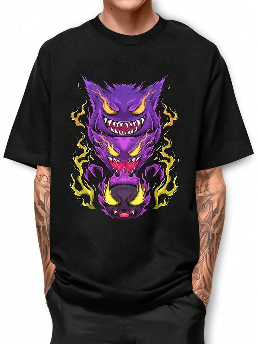 Men T-Shirts - màu đen - Xem 1