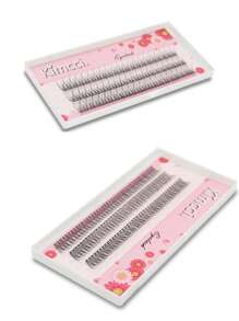 KIMCCI 120pcs/Box Fish Tail Faux Eyelashes, 0.07mm Thickness, C/D Curvature 8-14mm Optional, Super Natural Looking Eye Lashes For Grafting Lash Clusters, Eyelash Clusters, Individual Eyelashes, Lashes, Fake Lashes - Black - View 6