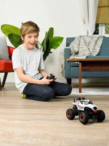Nuevo Producto Coche De Control Remoto De Bigfoot De Dibujos Animados 1:20, Vehículo Todo Terreno De 4 Canales, Adecuado Para Niños De 6 A 12 Años, Cuerpo Engrosado, A Prueba De Golpes Y Tracción En Las Cuatro Ruedas, Aplicable A Varios Terrenos - JY-1007 - Ver 4