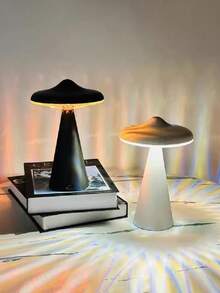 Led臥室燈usb充電觸控控制床頭桌燈 - 黑色 - 查看 3