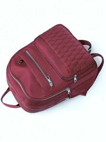 Women Fashion Backpacks - Rojo - Ver 3