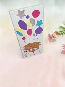 1pc Balloon Gift Box For Birthday Celebration Including Balloons, Birthday Card, Ti-Steel Tools, Etc. - Balloon Gift Box - View 3