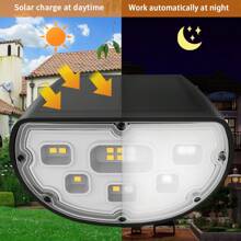 Black Low Voltage Solar Powered Integrated LED Spot Light (Set Of 6) - 黑色 - 查看 4