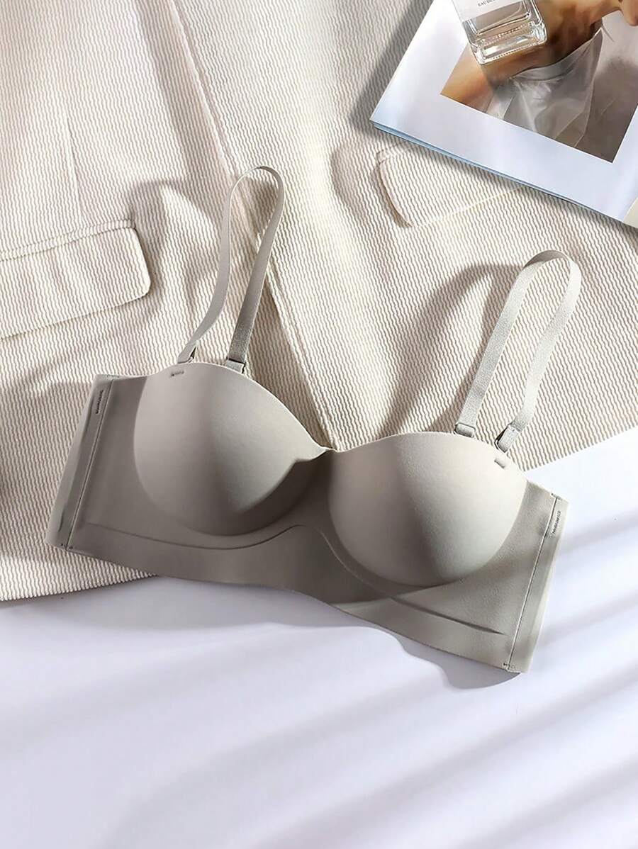 2pcs Wireless Seamless PushUp Bra Without Underwire, Lingerie SHEIN USA