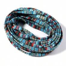 5m/Pack Colored Core Wrapped Rope 5mm Flat Cord For Bracelet, Mobile Phone Chain Diy Jewelry Making Material - Cotton Core Rope - View 15