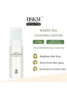 BensonKemar 2pcs/Set Travel Size Makeup Fixing Spray & Cleansing Mousse, Gifts, Waterproof, Sweatproof, Moisturizing, Gentle Facial Cleanser - Apricot - View 11