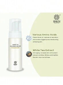 BensonKemar 2pcs/Set Travel Size Makeup Fixing Spray & Cleansing Mousse, Gifts, Waterproof, Sweatproof, Moisturizing, Gentle Facial Cleanser - Apricot - View 8