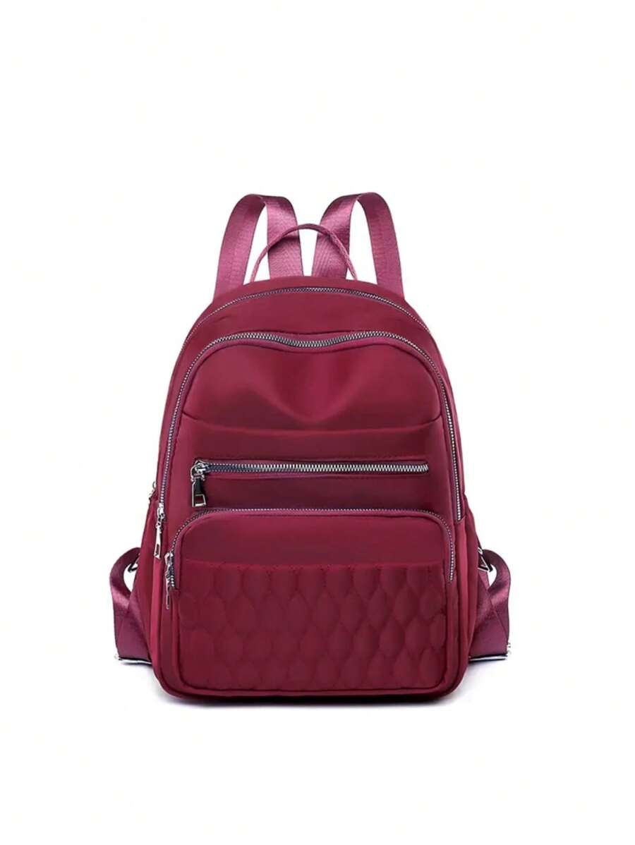 Women Fashion Backpacks - Rojo - Ver 1