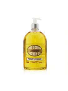 L'Occitane Almond Cleansing & Soothing Shower Oil 500ml/16.7oz - 白色 - 查看 1