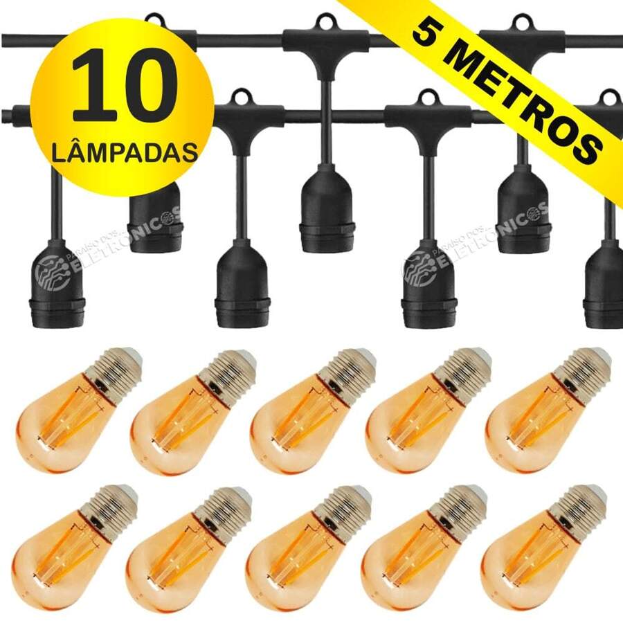 LED Bulbs - 5米/10燈 - 查看 1