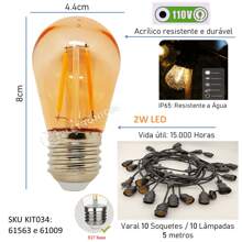 LED Bulbs - 5米/10燈 - 查看 2
