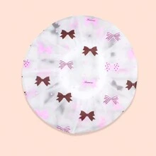 1個洗髮刷和4個浴帽eva新款高端防水浴帽加厚成人女士洗髮帽防水浴帽方便的美髮工具 - 彩色 - 查看 3