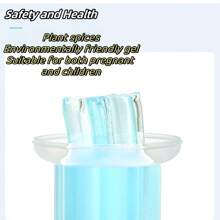 Toilet Deodorant Gel With Small Flowers, Toilet Cleaning Gel With Fragrance For Bathroom (Toilet) - Blue - View 8