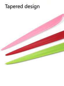 1 件蛋糕脫模刀隨機顏色,變形刀烘焙工具蛋糕變形刀雪紡變形專用刀刮刀餐廳/食品車/麵包店蛋糕工具 - 彩色 - 查看 4