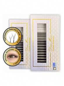 False Eyelashes - 0.07 D 混合 8mm 至 14mm - 查看 5