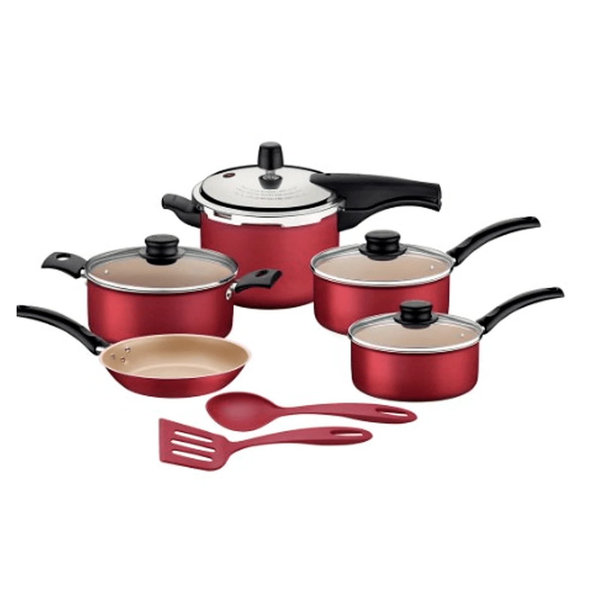 Sugar & Creamer Pots - 紅色 - 查看 1