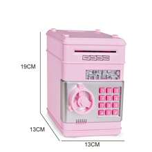 1pc Mini Password Safe Box With Music And Special Effects, Multicolors - Pink - View 3