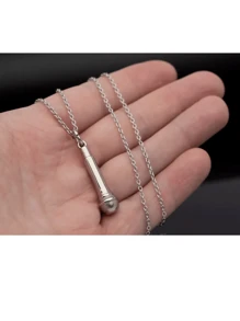 Men'S Pendant Necklaces - 銀色 - 查看 6