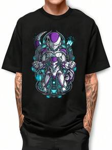 Men T-Shirts - 黑色 - 查看 1