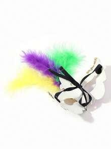 1 Máscara De Disfraz De Fiesta De Disfraces De Moda Para Carnaval - Multicolor - Ver 4