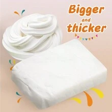 9色泡沫黏土（200克）-柔軟,有彈性,自然乾燥-理想的花卉裝飾,角色扮演,模擬烘焙,史萊姆和塑造藝術用品 - 黑色 - 查看 4