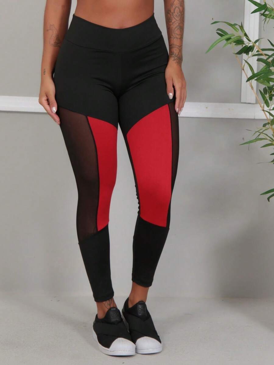 Women Sports Pants - Đỏ - Xem 1