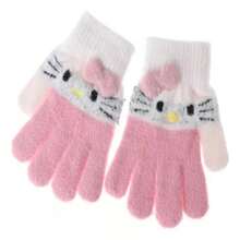 Guantes de invierno para niña dama frío - Rosa - Ver 1