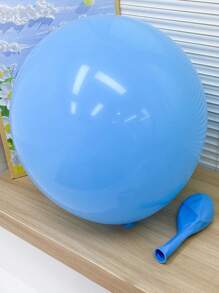 5 个 18 英寸浅蓝色乳胶气球适用于婚礼、生日、情人节、派对装饰、圣诞节 - 淺藍色 - 查看 2