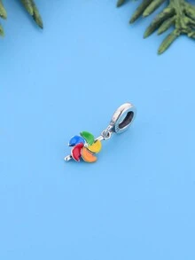 HuooNew 1pc Minimalist 925 Sterling Silver Windmill Pendant Bead Diy Commemorative Unisex Children Birthday Gift - Q3246 - View 2