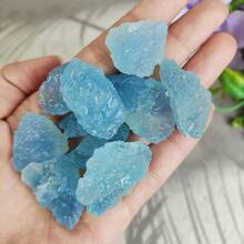 Natural Raw Rough Stone Quartz Aquamarine Crystals Rock Healing Reiki Mineral Aquarium Home Room Decoration - Random - View 11