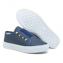 Women Wedge Sneakers - 藍色 - 查看 4