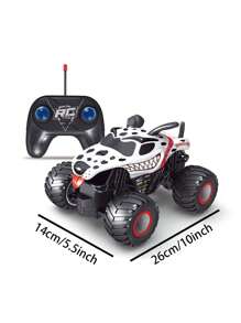 Nuevo Producto Coche De Control Remoto De Bigfoot De Dibujos Animados 1:20, Vehículo Todo Terreno De 4 Canales, Adecuado Para Niños De 6 A 12 Años, Cuerpo Engrosado, A Prueba De Golpes Y Tracción En Las Cuatro Ruedas, Aplicable A Varios Terrenos - JY-1007 - Ver 2